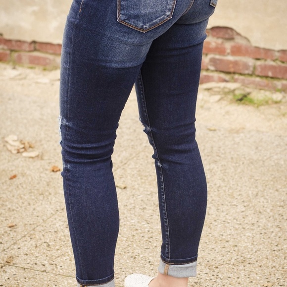 Kancan skinny jeans with distressing - Picture 2 of 2